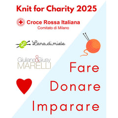 KNIT FOR CHARITY 2025 – LAVORARE A MAGLIA PER BENEFICENZA 2025