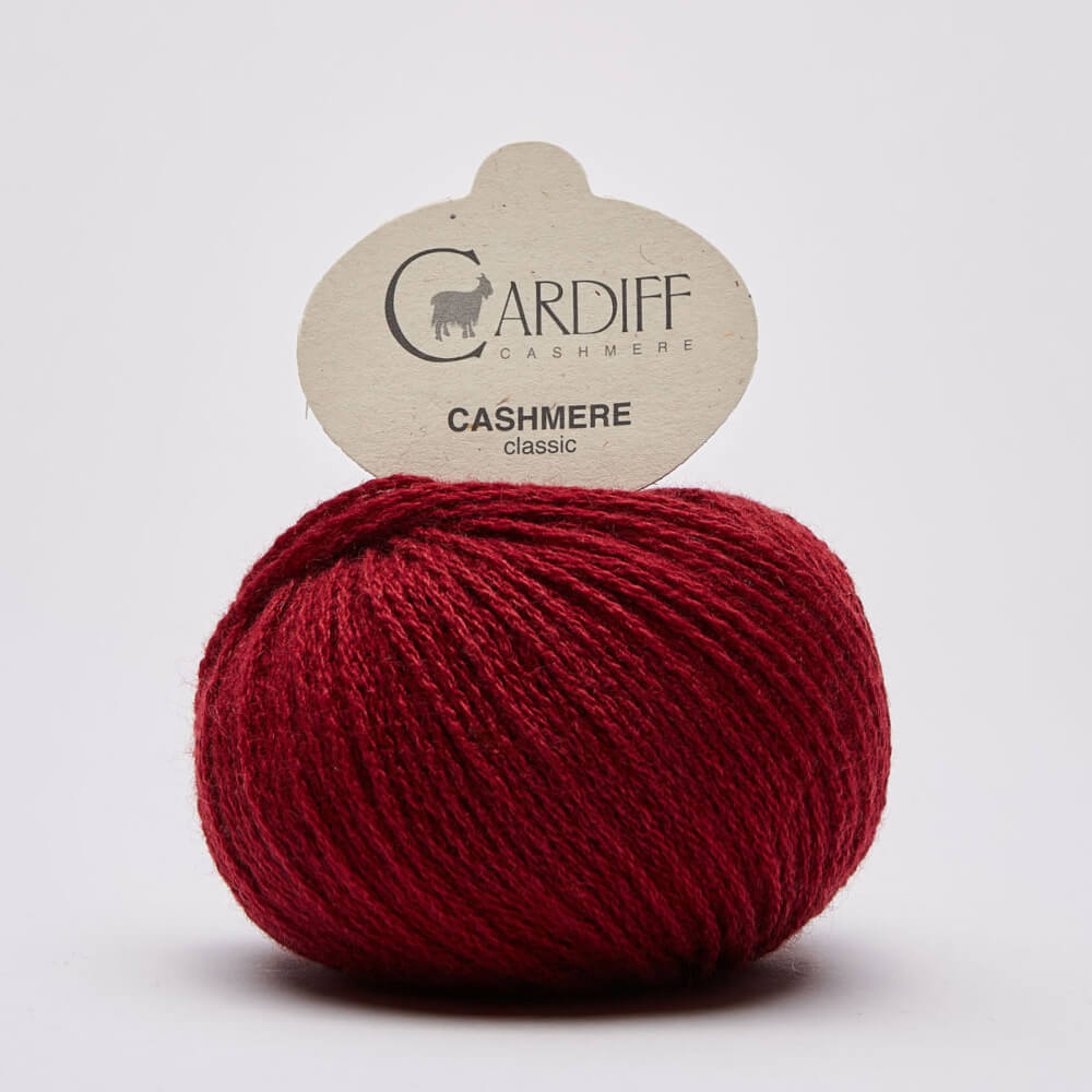 Cardiff - Cashmere Classic - 628 Granata