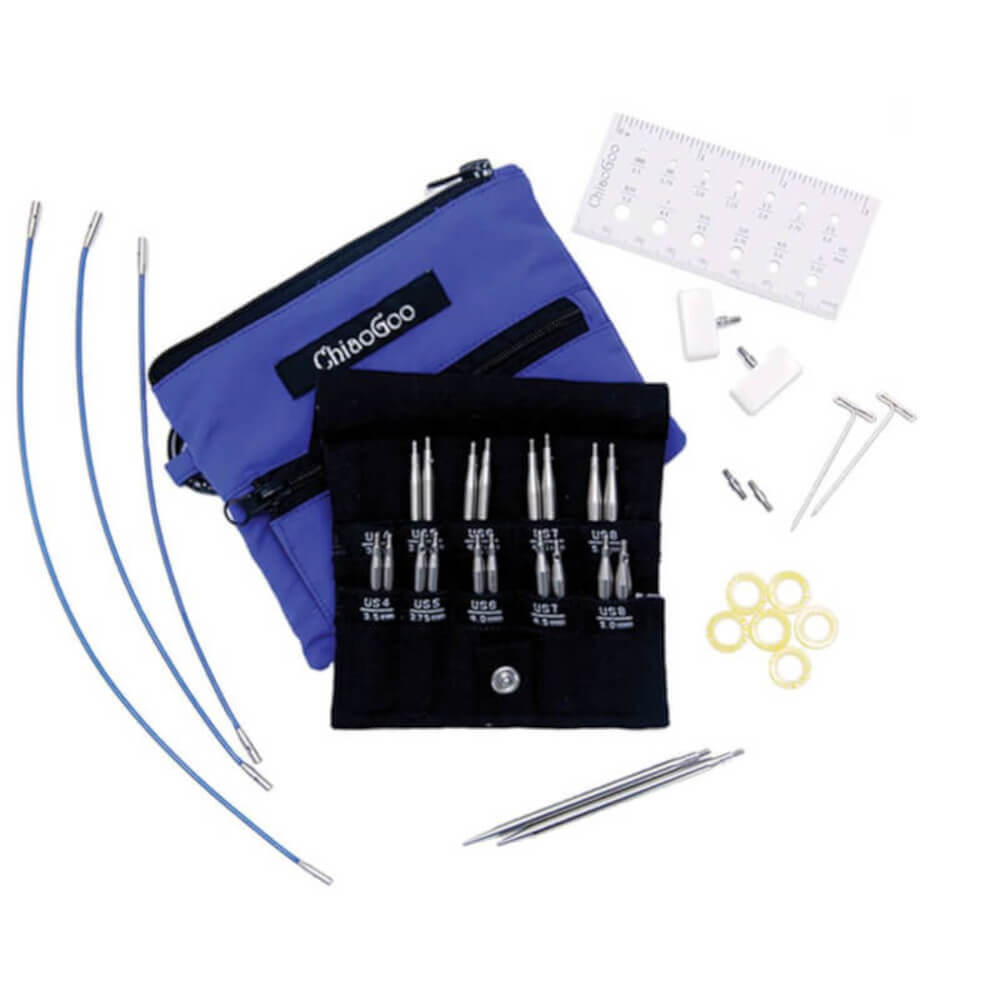 ChiaoGoo - Set TWIST SHORTIES Blue