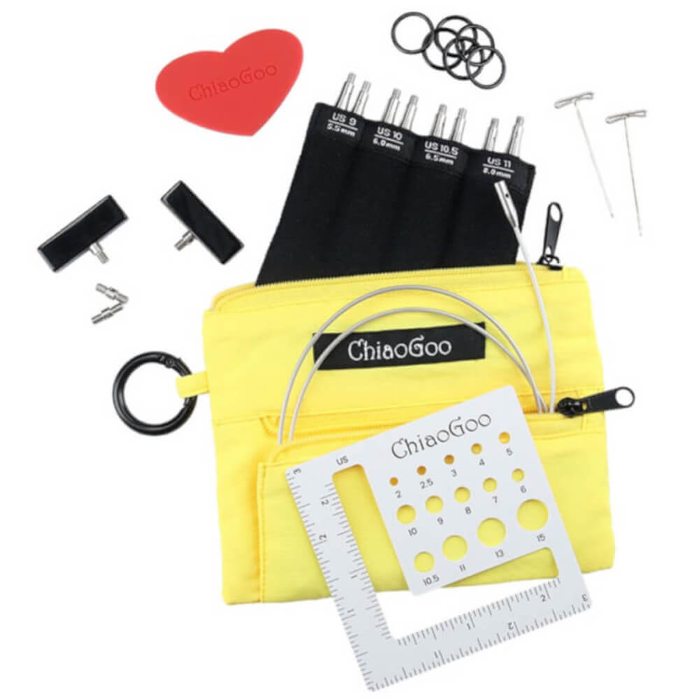 ChiaoGoo - Set TWIST SHORTIES Yellow