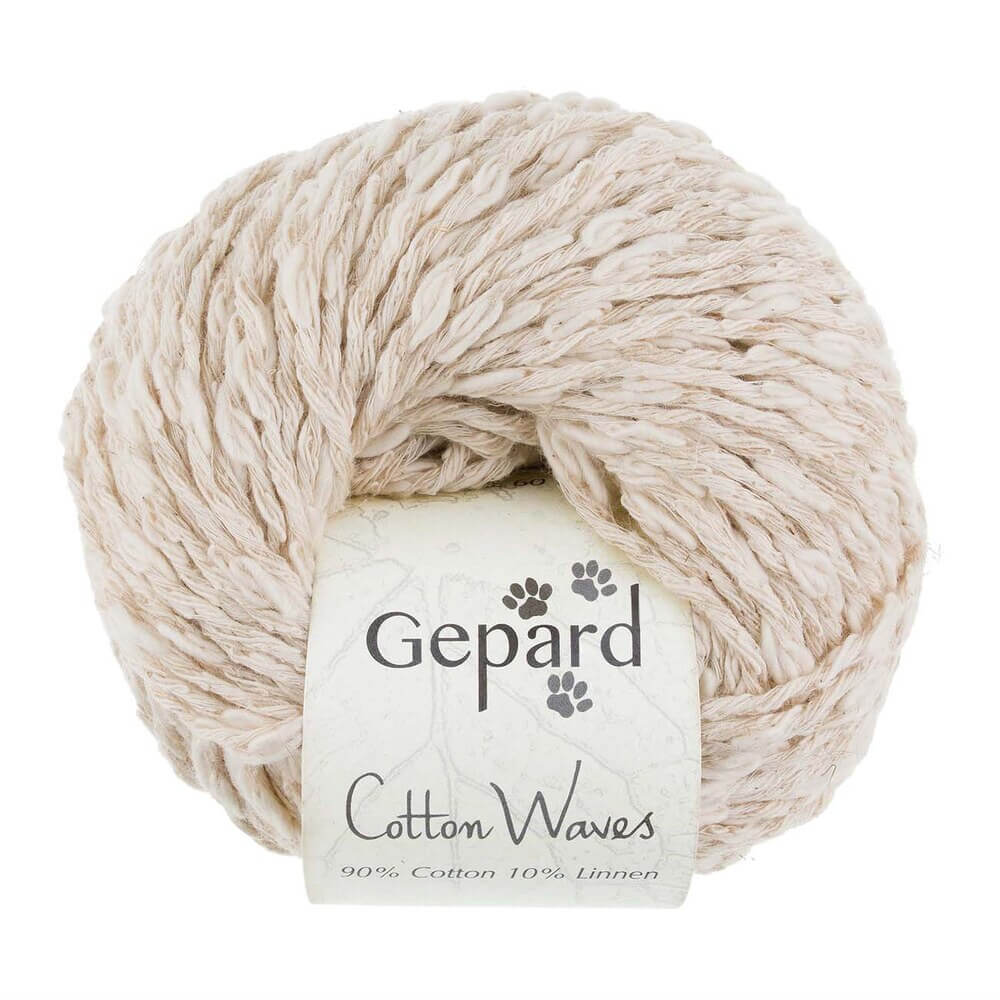 Gepard - Cotton Waves - 102 Raw White