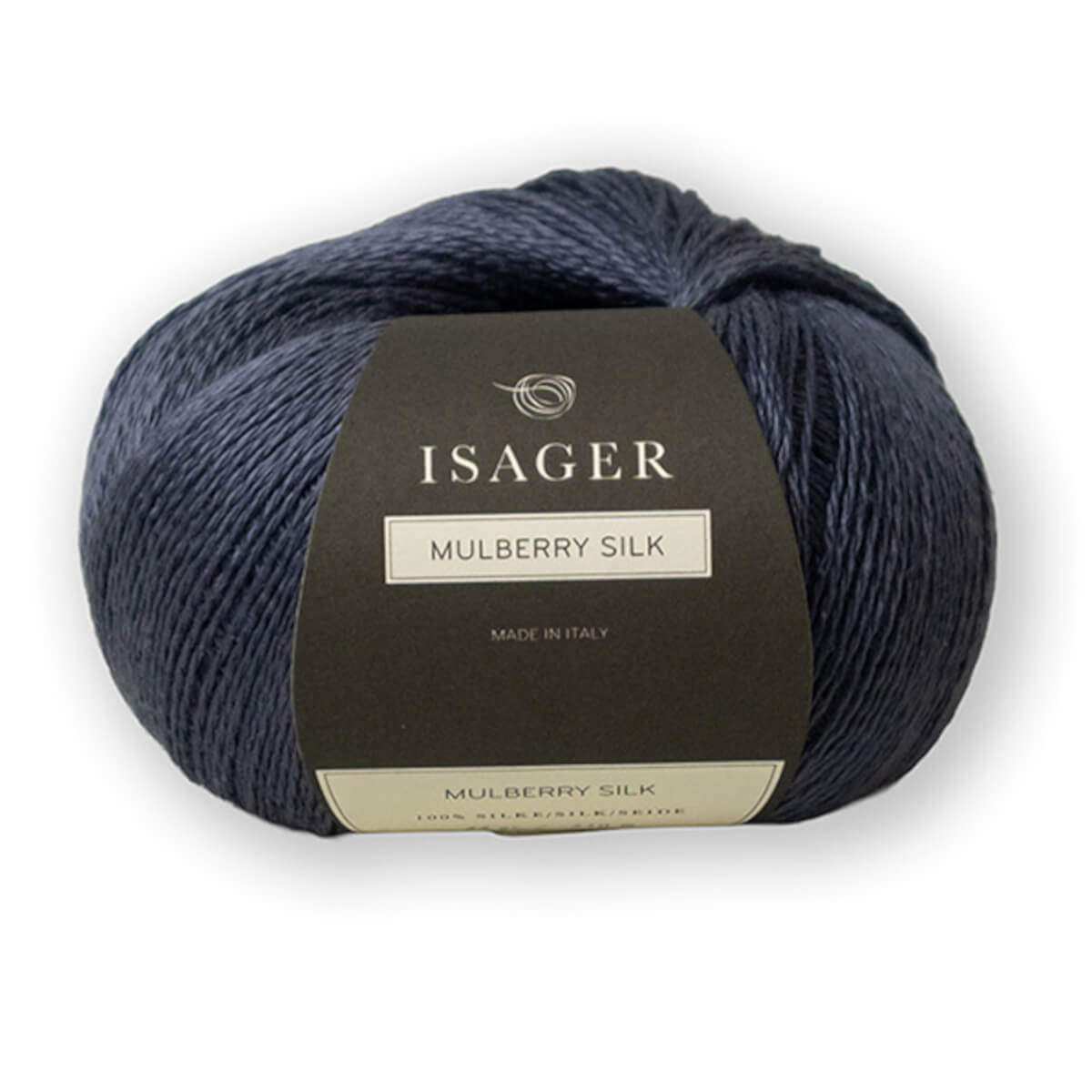 Isager - Mulberry Silk - Granite