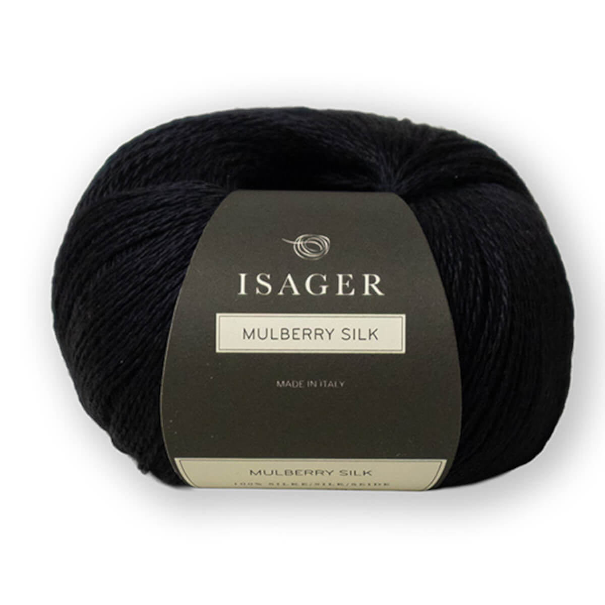 Isager - Mulberry Silk - Ink