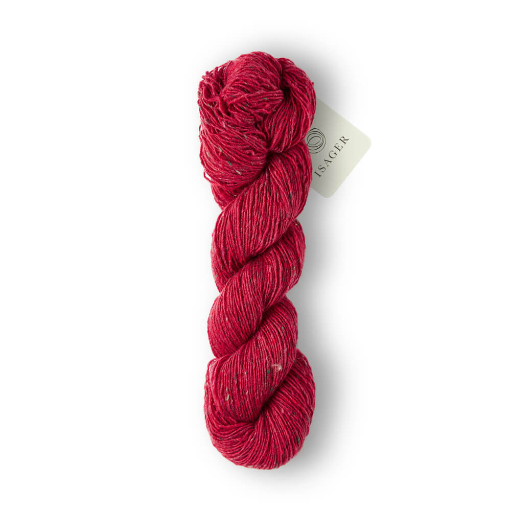Isager - Tweed - Raspberry