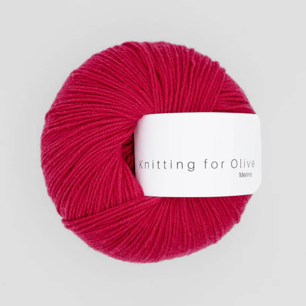 Knitting for Olive - Merino - Raspberry Red