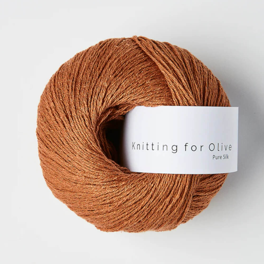 Knitting for Olive - Pure Silk - Copper