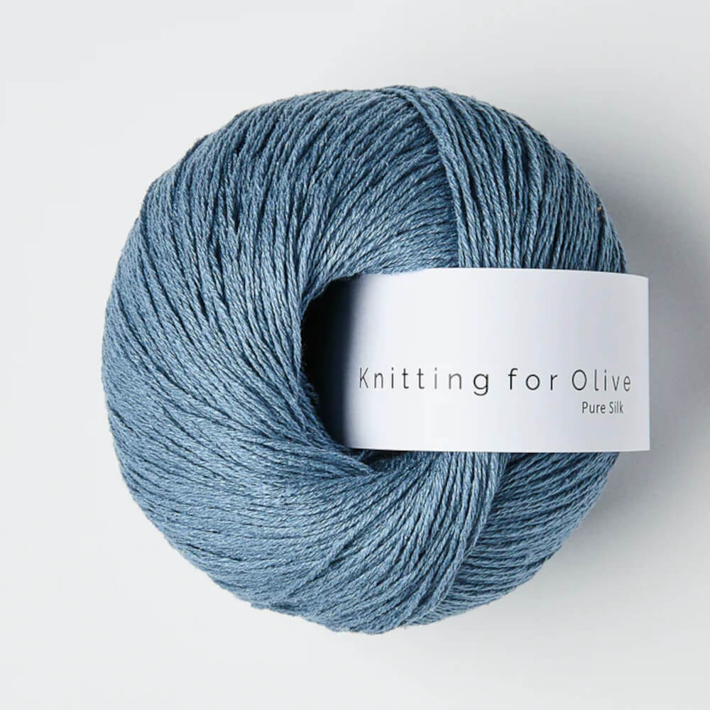 Knitting for Olive - Pure Silk - Dove Blue