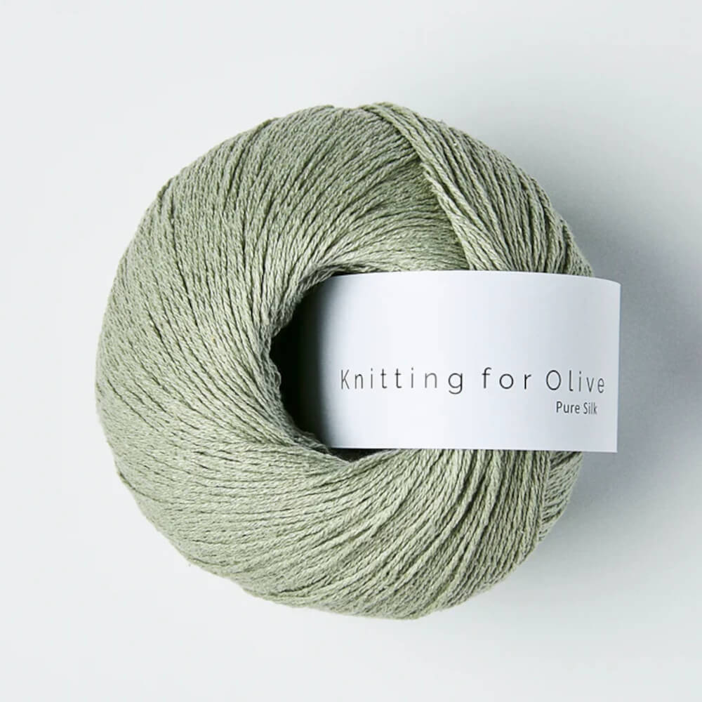 Knitting for Olive - Pure Silk - Dusty Artichoke