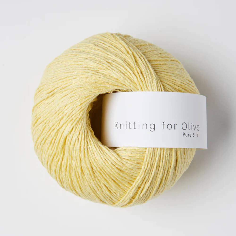 Knitting for Olive - Pure Silk - Lemon Curd
