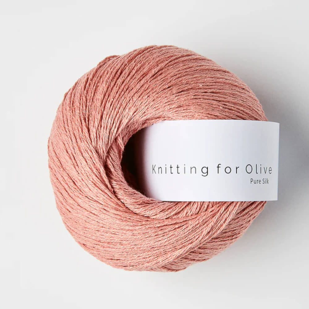 Knitting for Olive - Pure Silk - Rhubarb Juice