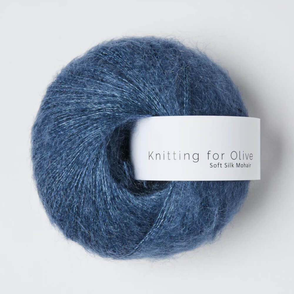 Knitting for Olive - Soft Silk Mohair - Blue Jeans