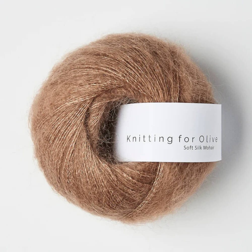 Knitting for Olive - Soft Silk Mohair - Brown Nougat