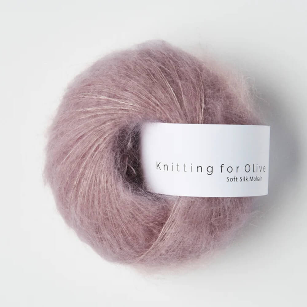 Knitting for Olive - Soft Silk Mohair - Dusty Rose