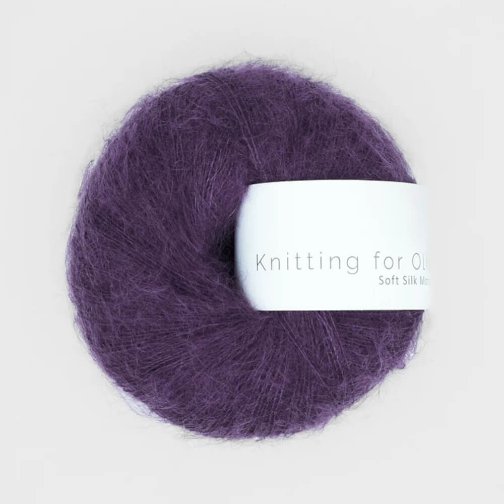 Knitting for Olive - Soft Silk Mohair - Plum