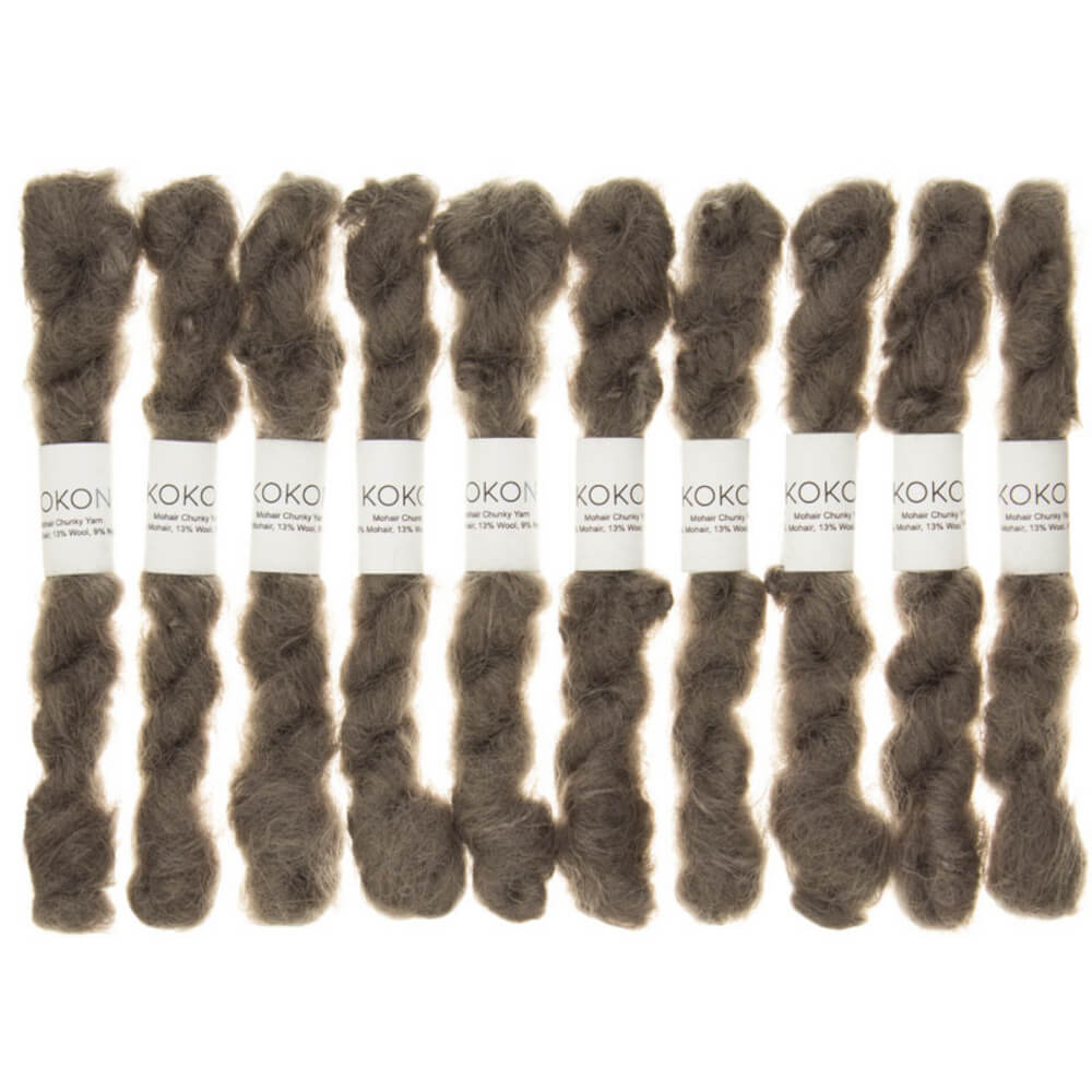 Kokon - Chunky Mohair Mini - Smoke