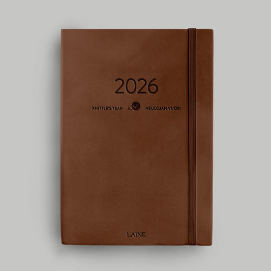 Laine - Knitter’s Year 2026 weekly planner - PREORDINE
