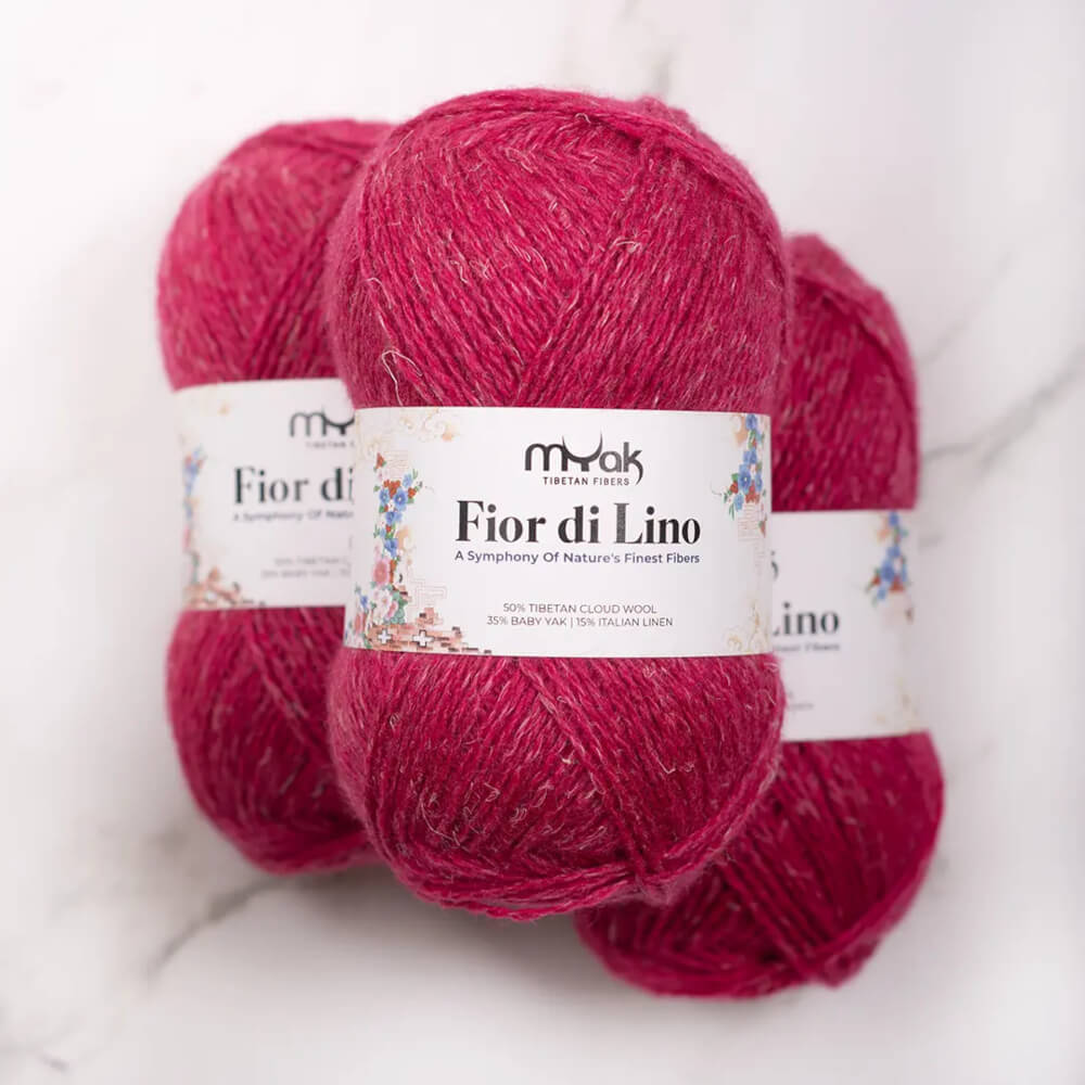 mYak - Fior di Lino - Anemone Pink