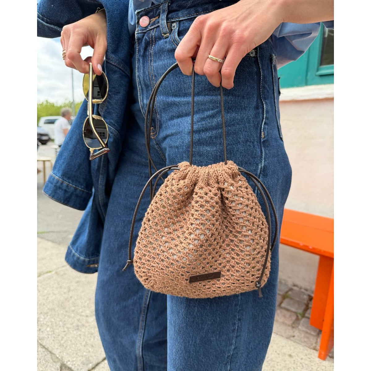 PetiteKnit - Leather cord for Juno Satchel