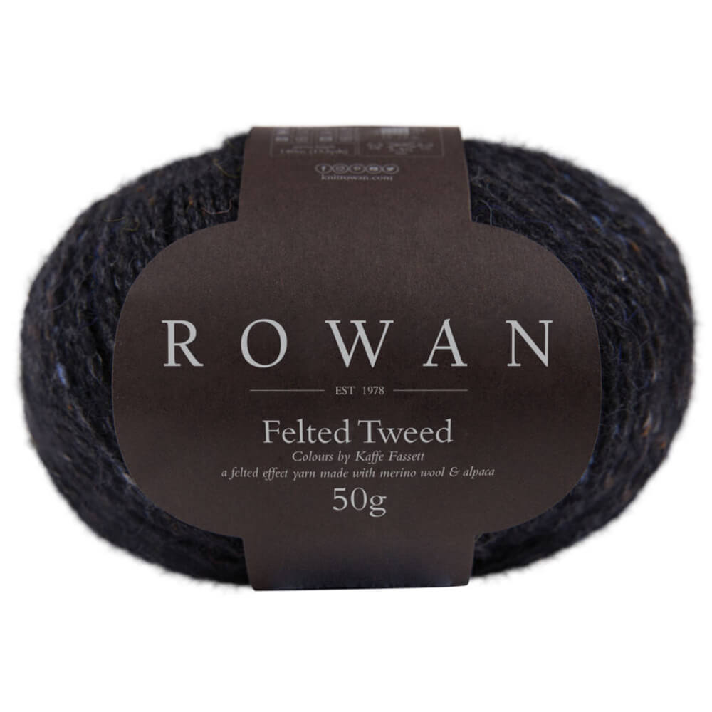 Rowan - Felted Tweed - 211 Black - fine lotto