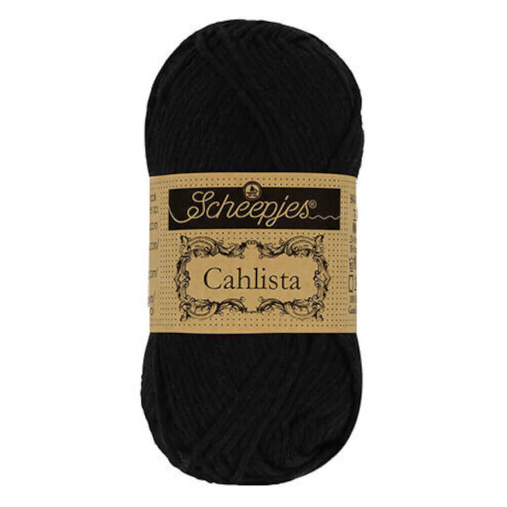 Scheepjes - Cahlista - 110 Jet Black