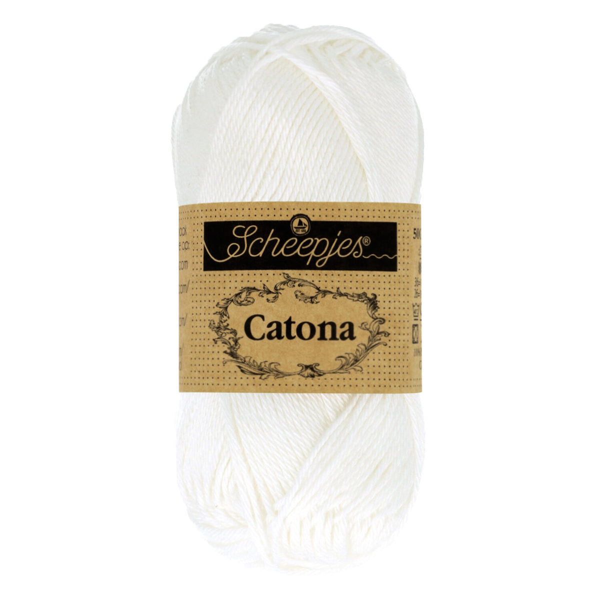 Scheepjes - Catona 25gr - 106 Snow White
