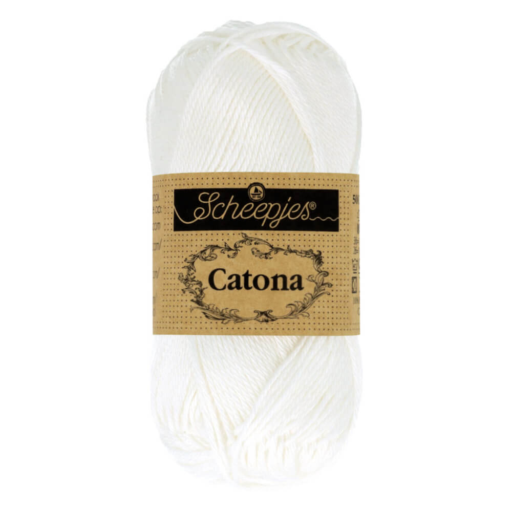 Scheepjes - Catona 25gr - 106 Snow White