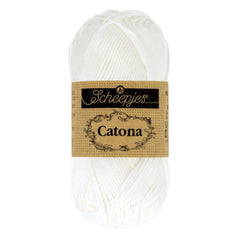 Scheepjes - Catona 25gr - 106 Snow White