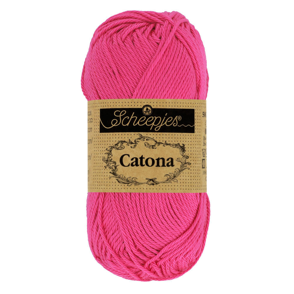 Scheepjes - Catona 25gr - 114 Shocking Pink
