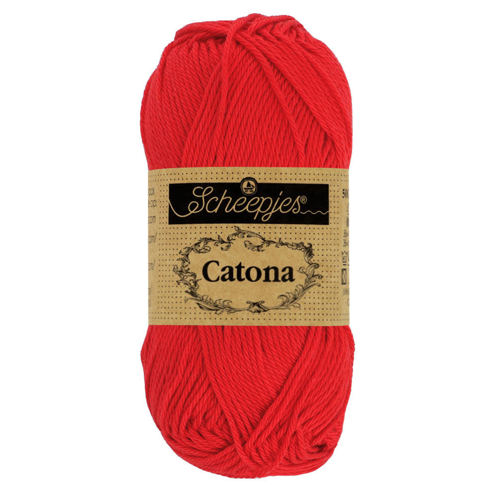 Scheepjes - Catona 25gr - 115 Hot Red