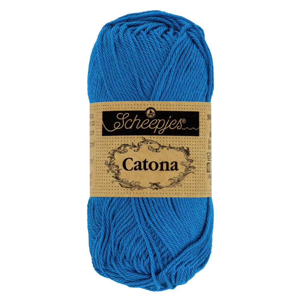 Scheepjes - Catona 25gr - 201 Electric Blue