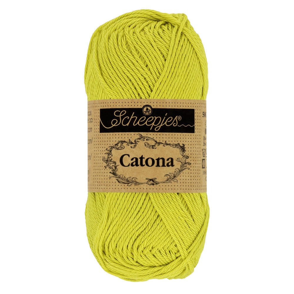 Scheepjes - Catona 25gr - 245 Green Yellow