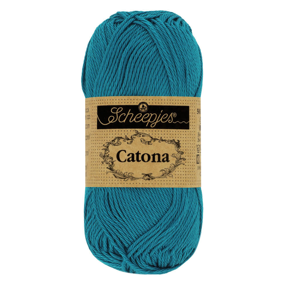 Scheepjes - Catona 25gr - 400 Petrol Blue