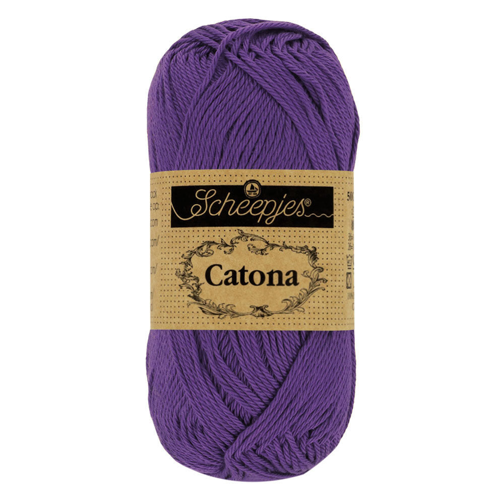 Scheepjes - Catona 25gr - 521 Deep Violet