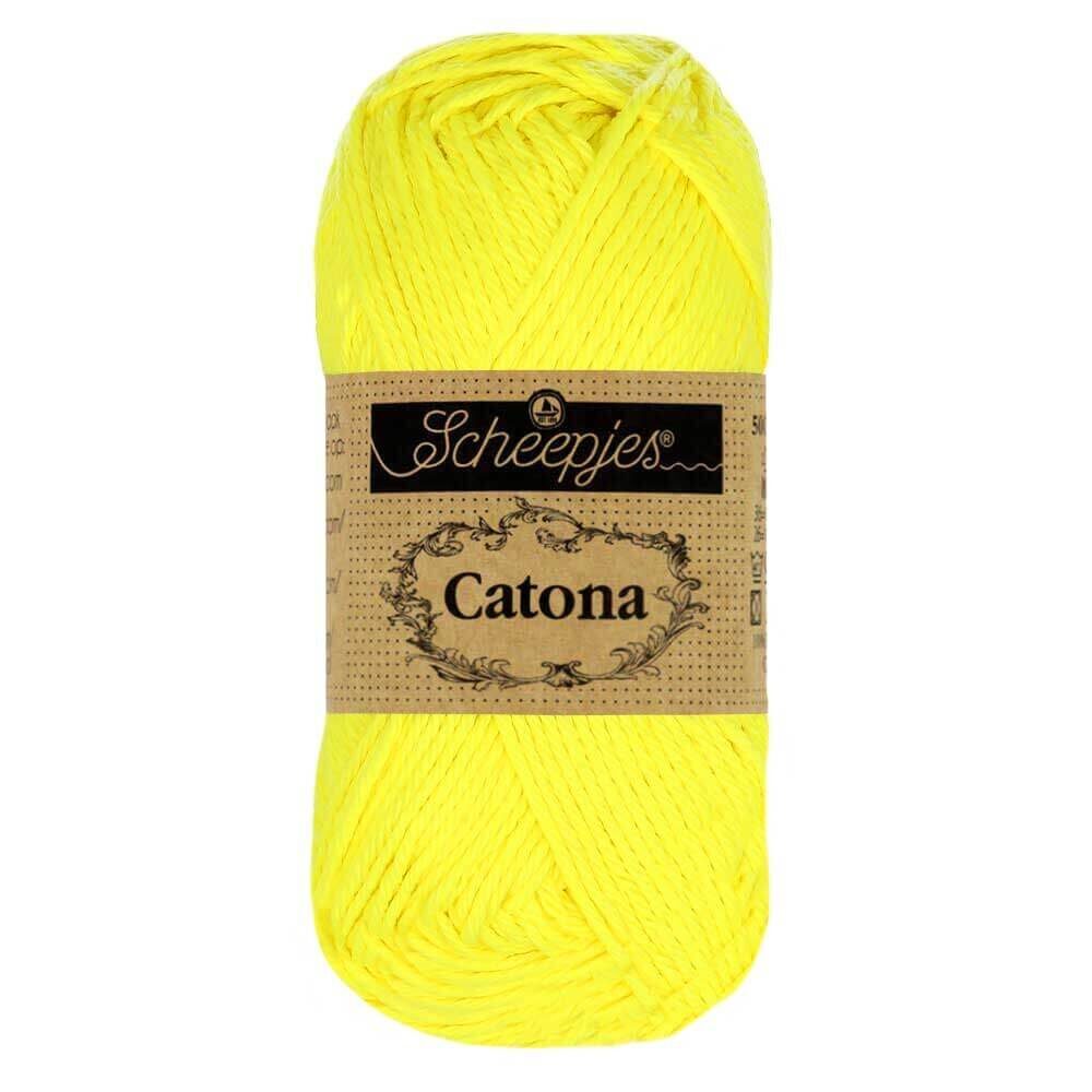 Scheepjes - Catona 25gr - 601 Neon Yellow