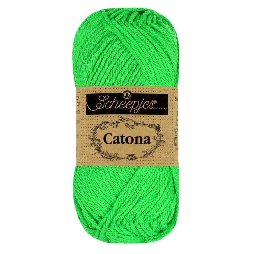 Scheepjes - Catona 25gr - 602 Neon Green