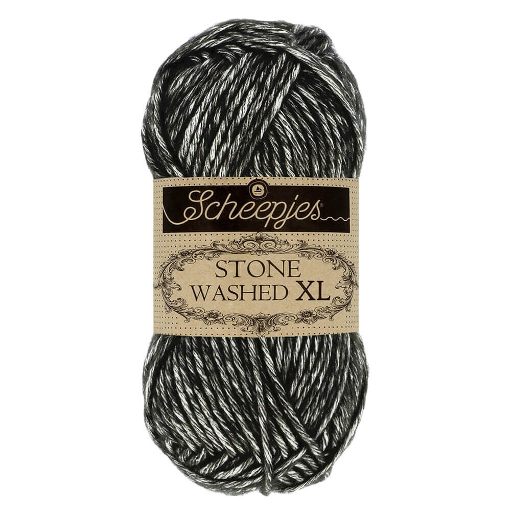 Scheepjes - Stone Washed XL - 843 Black Onyx