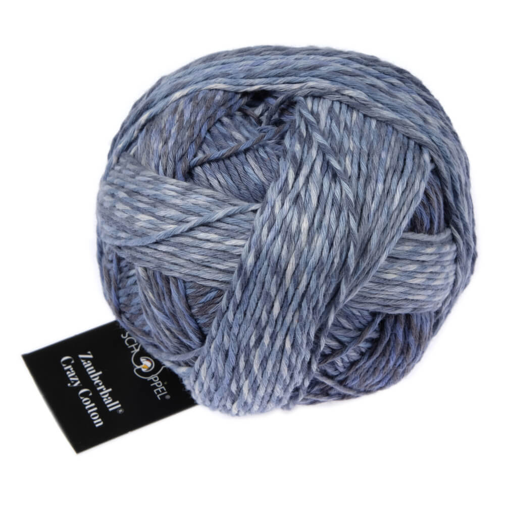 Schoppel Wolle - Zauberball Crazy Cotton - 2547 Less to Sea