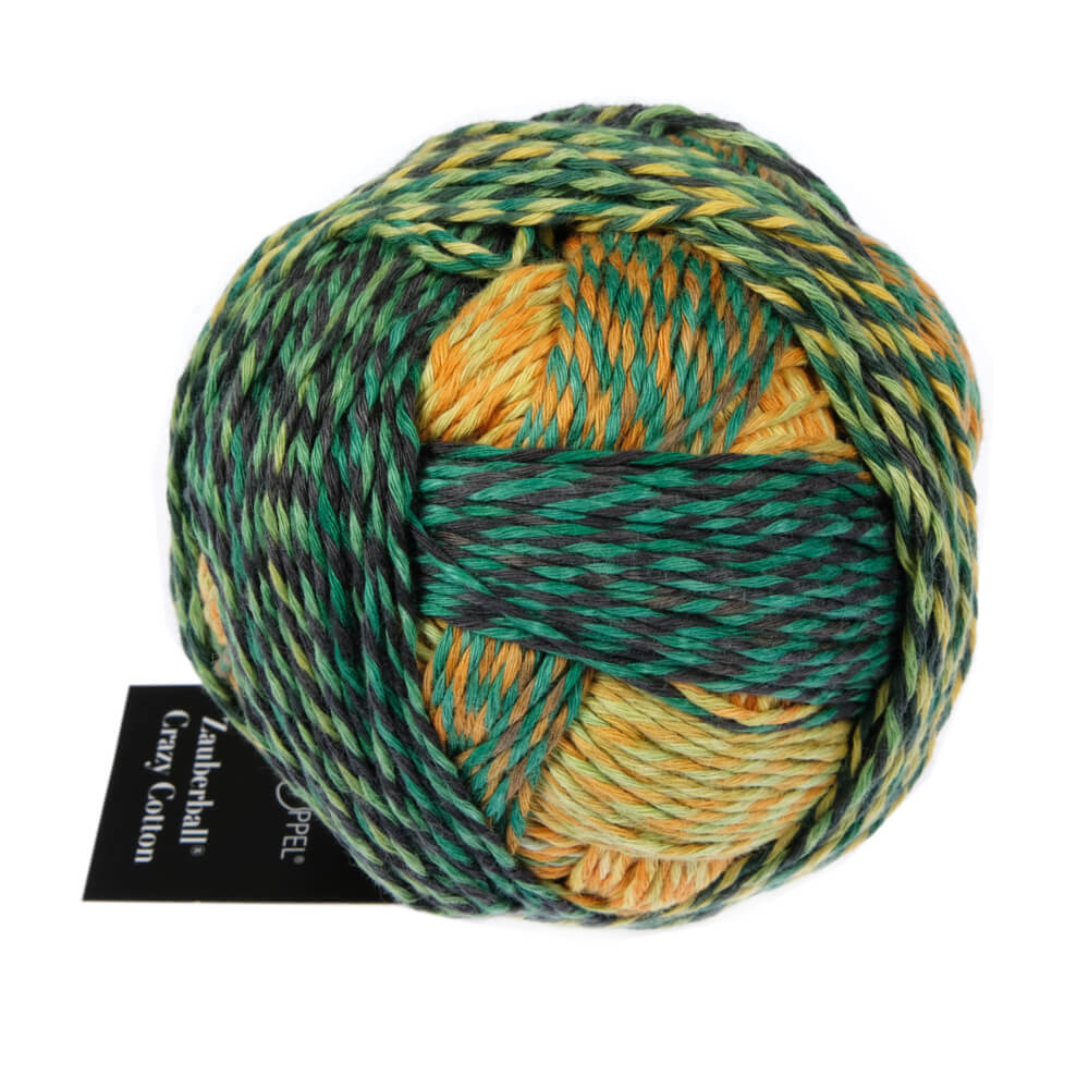 Schoppel Wolle - Zauberball Crazy Cotton - 2627 Planet Autumn