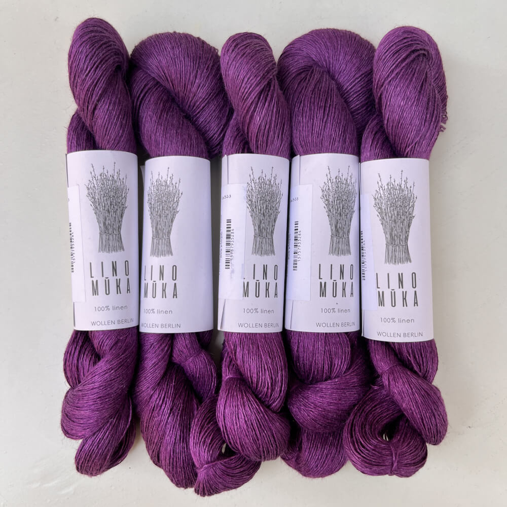 Wollen Berlin - Lino Muka - Red Purple