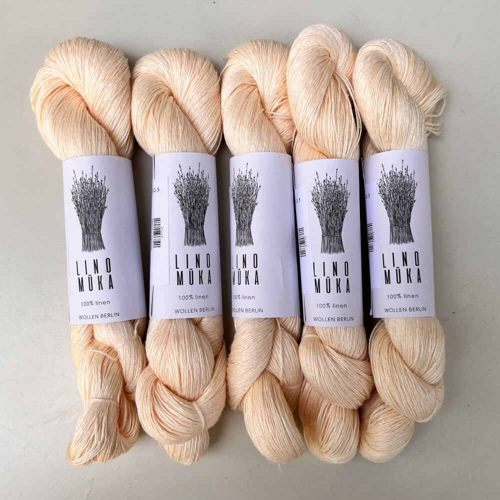 Wollen Berlin - Lino Muka - Vanilla Cream